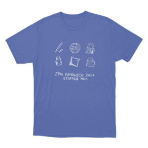 Iem Katowice Unisex T Shirt Blue