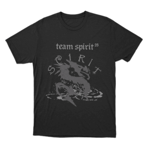 Team Spirit 25 Dragon Unisex T Shirt Black