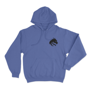 Team Spirit Logo Unisex Hoodie Blue