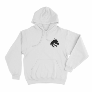 Team Spirit Logo Unisex Hoodie White