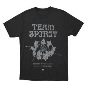 Train In The Darkness Unisex T Shirt Black